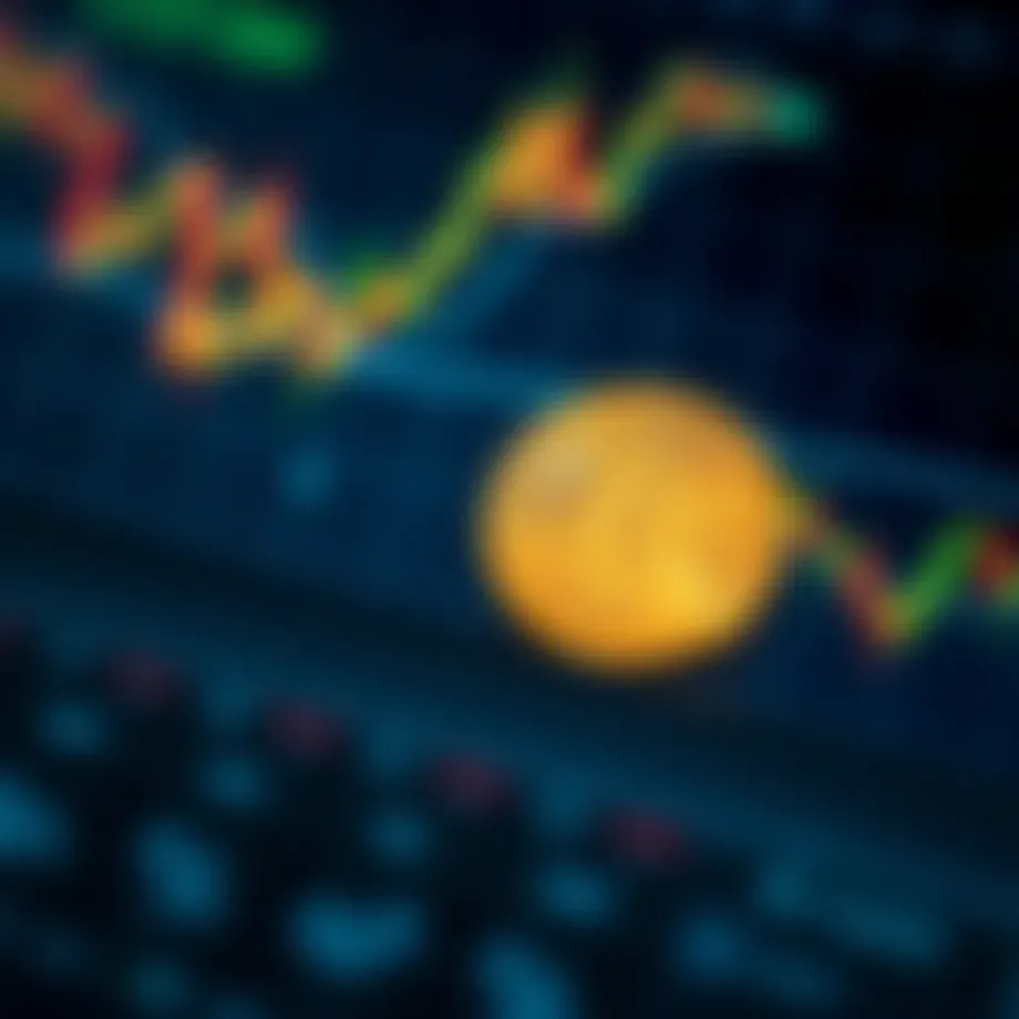 A graphical representation of Bitcoin's market trends.