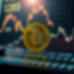 Graph showing pi price fluctuations over time