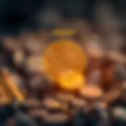 Conceptual diagram illustrating the fundamentals of Ravencoin mining