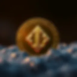 A visual representation of the Ton Crystal Coin logo symbolizing innovation in blockchain technology.